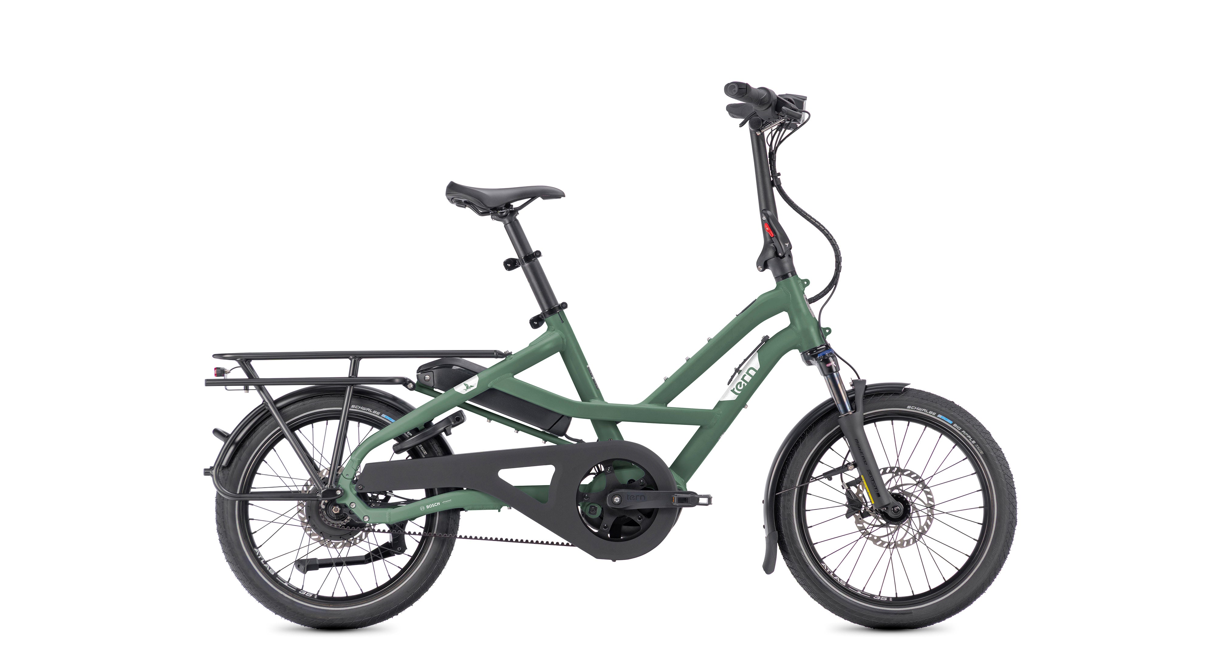 Tern HSD P00 electric cargo bike – Satin Spruce