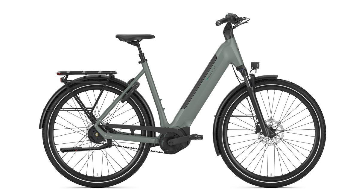 Gazelle Ultimate C5 electric bike – Twilight Green (Matte)