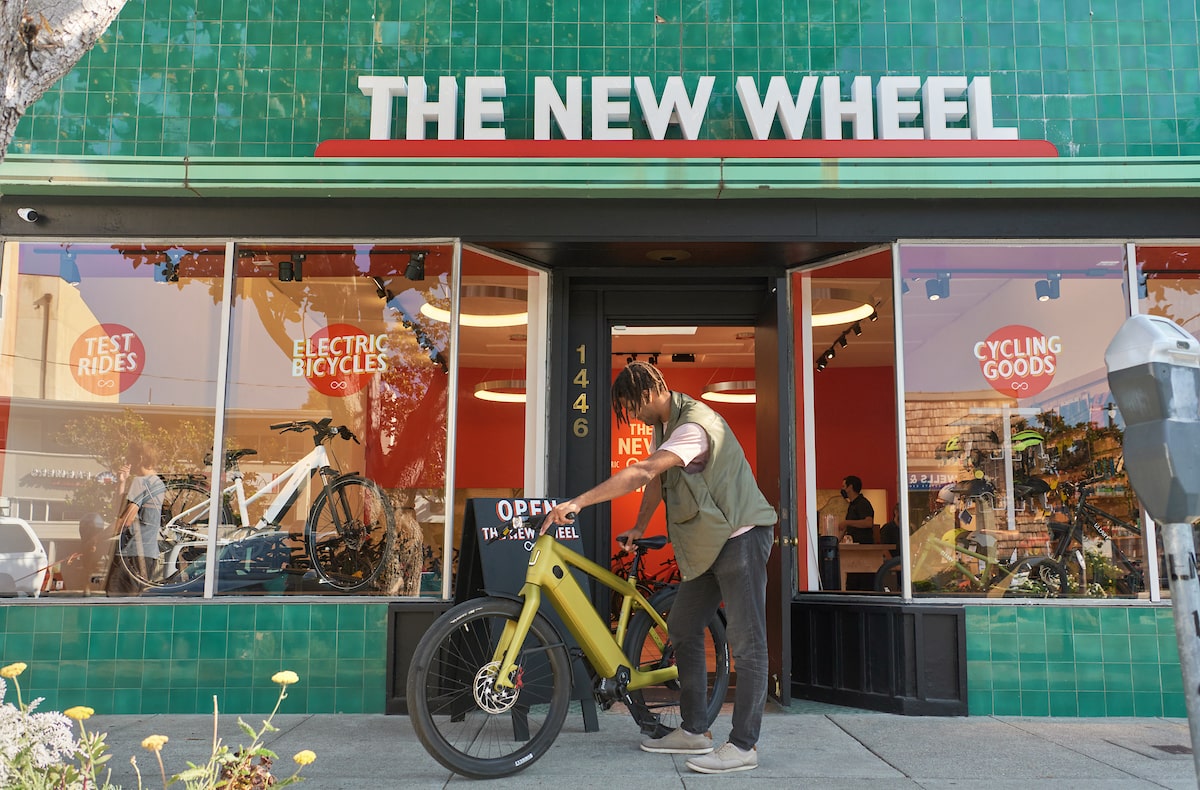 Test Riding a Stromer Electric Bike at The New Wheel in Oakland East Bay