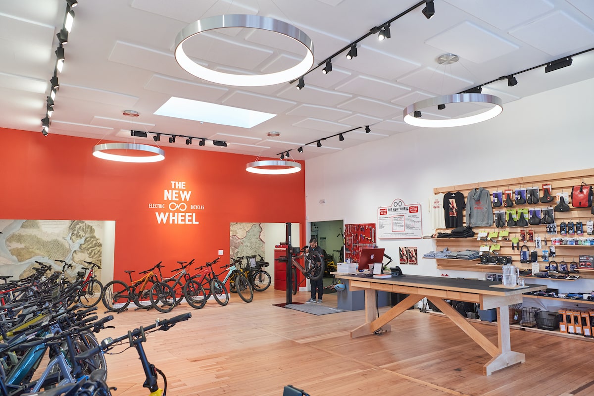 East Bay Oakland Electric Bike Shop Inside