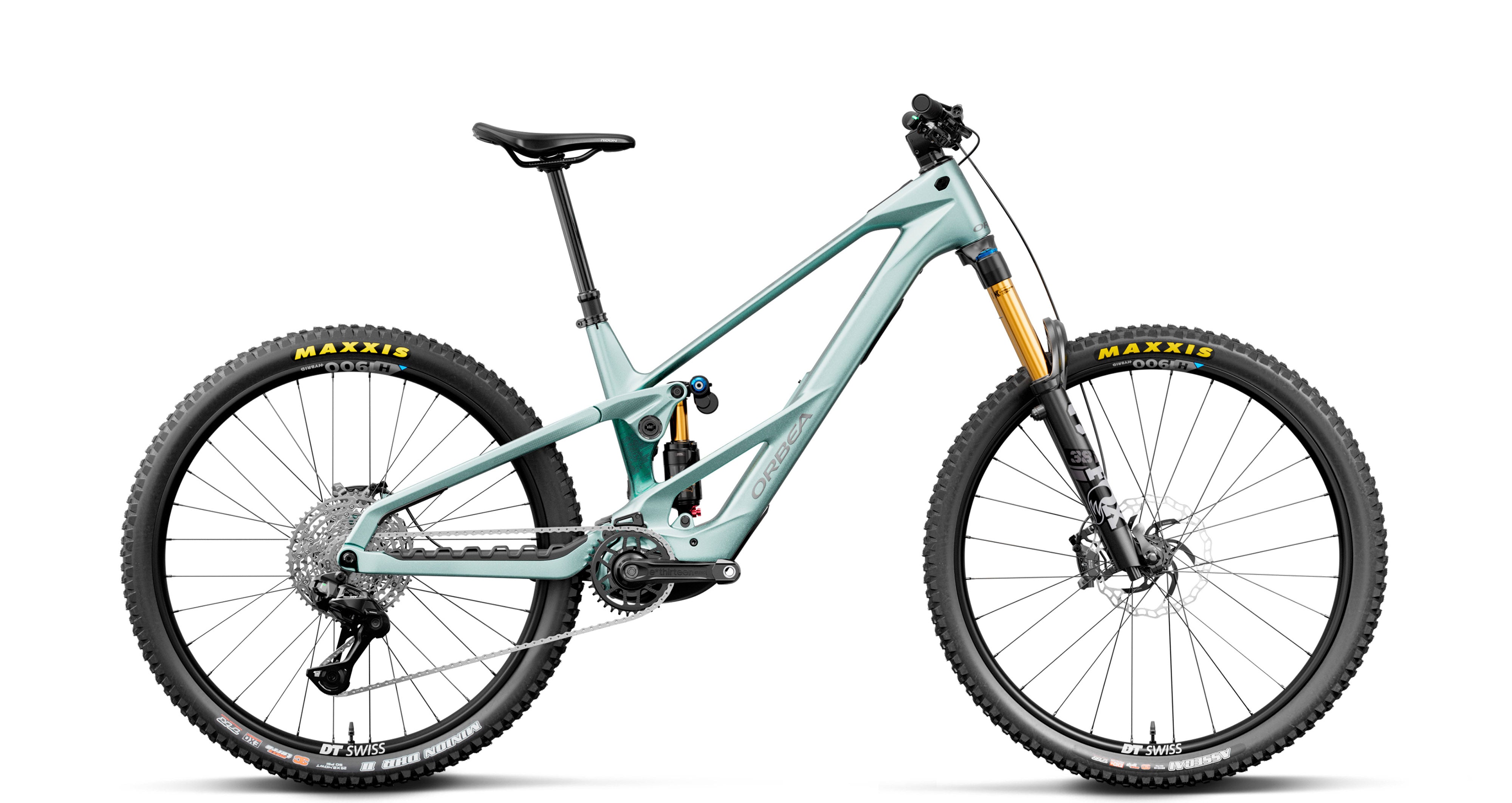 Orbea Wild LT M10, Smooth Silver/Escape Green