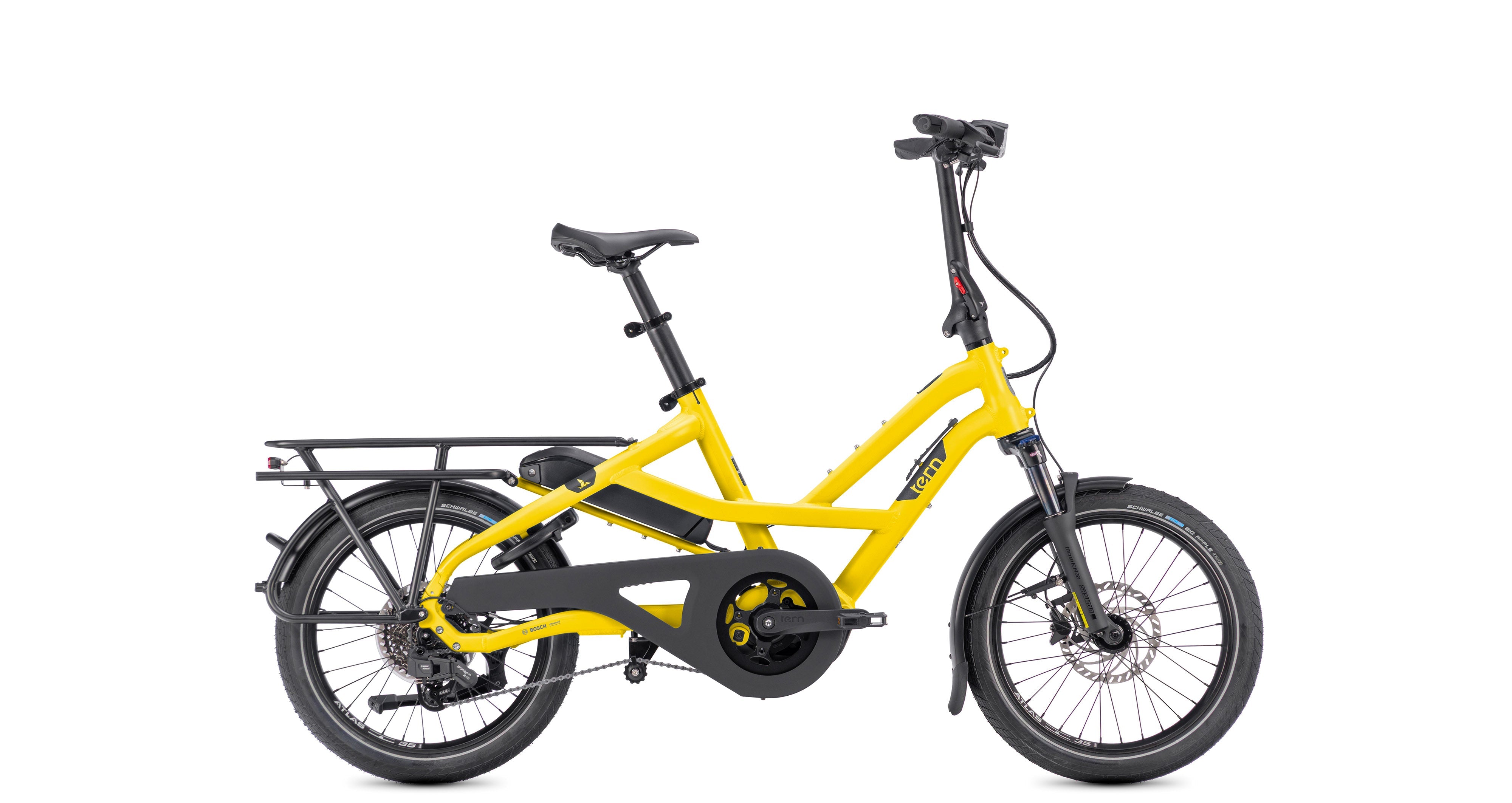 Tern HSD P10e Sport electric cargo bike – Satin Honey