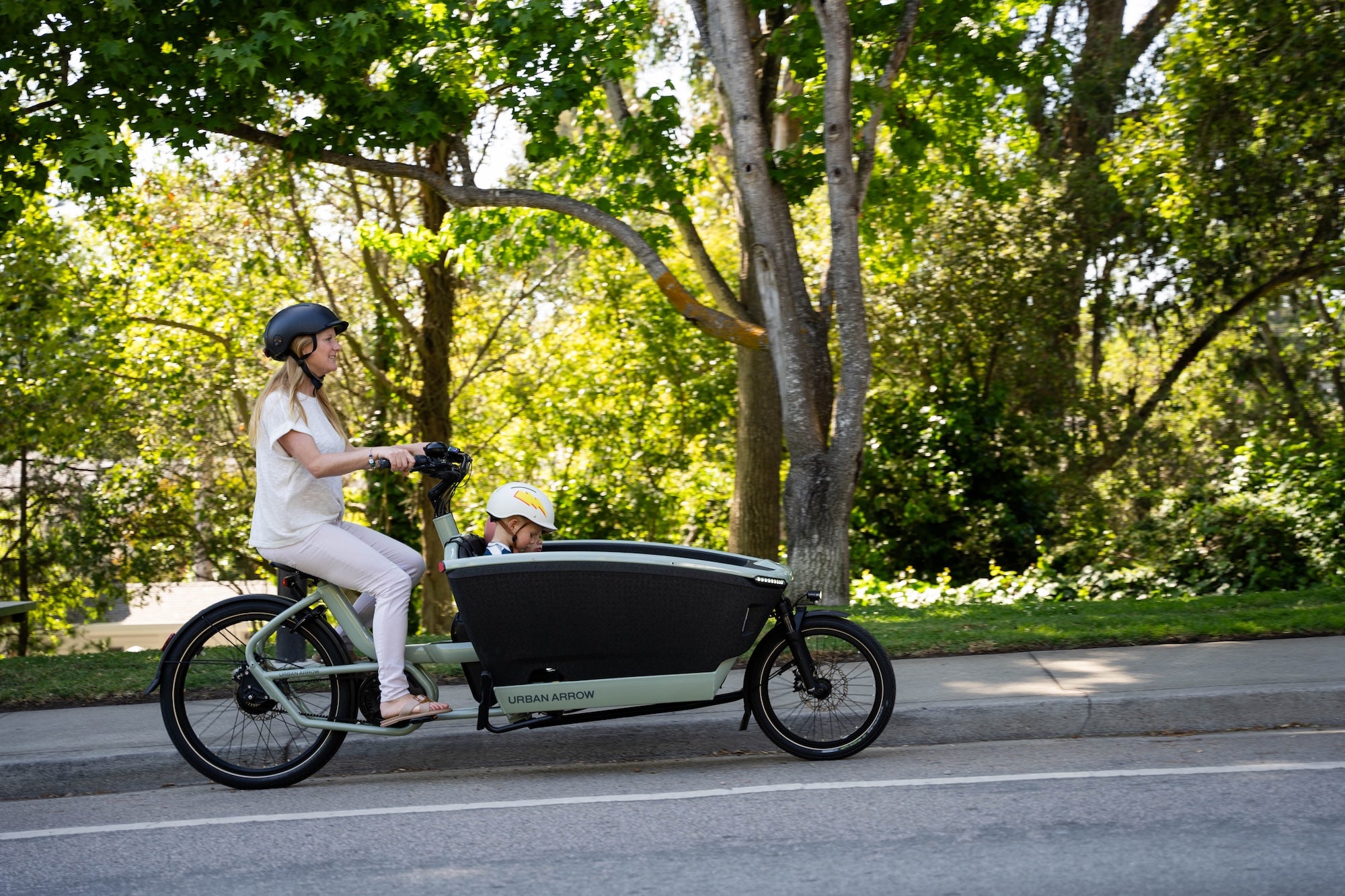 urban arrow family electric bike Urban Arrow FamilyNext Pro Cargo Bike