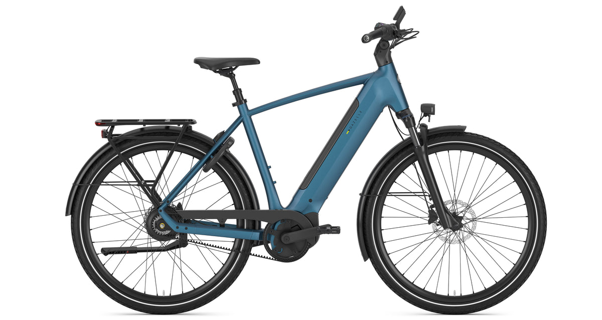 Gazelle Ultimate C380 High-Step electric bike – Born Blue (Matte)