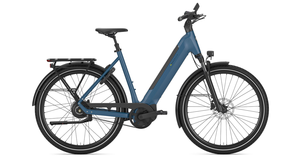 Gazelle Ultimate C380 Low-Step electric bike – Born Blue (Matte)