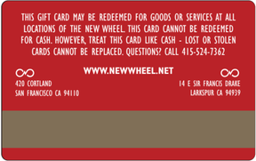 Gift Card - The New Wheel Electric Bike Shop