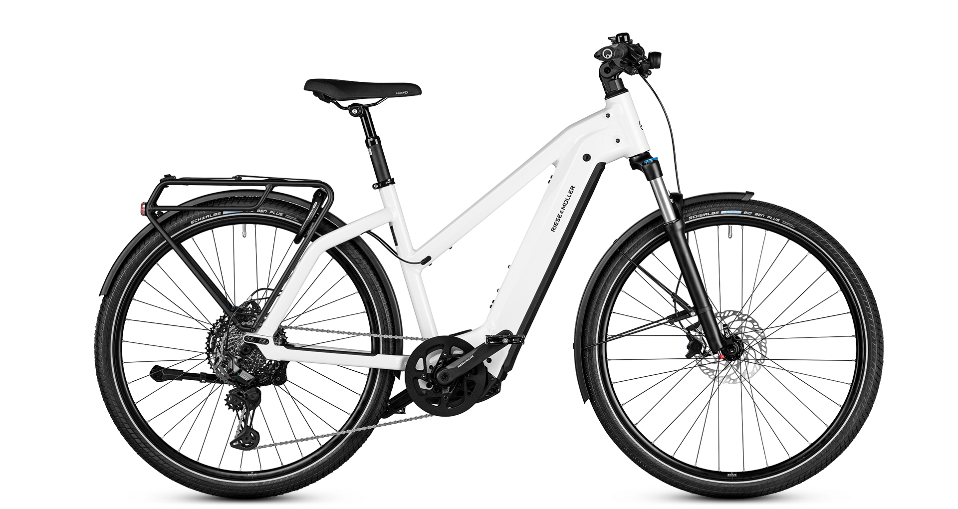 Riese & Müller Charger4 Mixte (NEW #407064 & #407012) | Charger | Bosch, Enviolo, Gates Belt Drive, LinkGlide, road and adventure, urban and commute | Riese & Müller